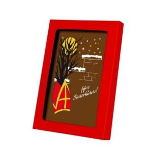 chocoladekaart sinterklaas
