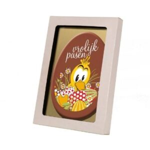 Chocolade kaart paasei