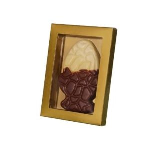 Chocolade paasei schildpad