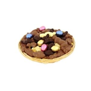 Chocolade paasmandje 350 gram